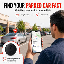 GPS Tracker for Vehicles, No Monthly Fee or SIM Card Needed, Magnetic GPS Locator for Cars, Trucks and SUVs with IP67 Waterproof Case, Precise Location Tracking, 365-Day Battery Life, iOS Only (Black)