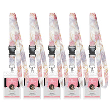 Avorast 5 Pack Cruise Lanyard for Ship Cards with Marble Pattern Cute Cruise Ship Lanyards with Waterproof ID Badge Holders for Keys, Cards Cruise Essentials for All Cruise Ships 2026, Mixed