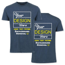 Personalized Image/Text for Your Company/Wedding/Greetings with Digital Printing | Unisex Adult | Custom T-Shirt