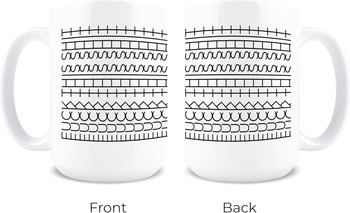 Hogg Hidden Message Coffee Mug, 15 oz Ceramic Sarcastic Coffee Cup, Gag Gifts for Women, White Elephant Gifts, Secret Message Cup, Funny Mug, Adult Humor, Humor Gift for Women, Novelty Items