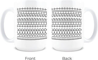 Hogg Hidden Message Coffee Mug, 15 oz Ceramic Sarcastic Coffee Cup, Gag Gifts for Women, White Elephant Gifts, Secret Message Cup, Funny Mug, Adult Humor, Humor Gift for Women, Novelty Items