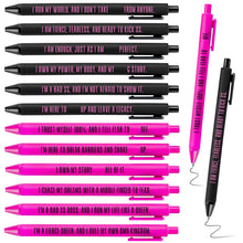Funrous 48 Pcs Positive Affirmation Pens Bulk Retractable Motivational Ballpoint Pens Inspirational Gift for Staff Teacher Coworker Student Employee Appreciation School Office Home(Color 1)