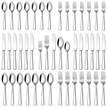 Stapava 20 Piece Silverware Set, Food-Grade Stainless Steel Flatware Sets for 4 Mirror Polished Cutlery Utensil Sets Include Dinner Knives Spoons and Forks Set Dishwasher Safe for Home Restaurant