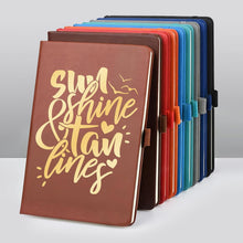Customizable Personalized Notebook | Custom Logo, Text & Image A5 Journal Notebook | 200 Lined Pages 8.5" x 5.8" | Daily Writing Journal for Office, Students & Gift Giving, Black
