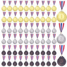 Gold Silver Bronze Award Medals-Winner Medals Gold Silver Bronze Prizes for Competitions, Party, 2 Inches