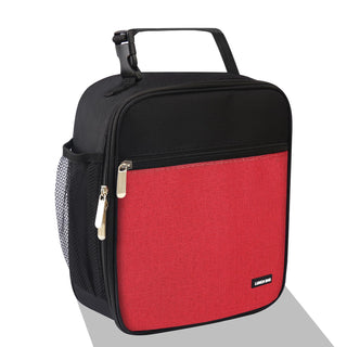Lovoeo Lunch box Lunch bag for men women Insulated Lunchbox Lunch bags for Work Picnic Travel (Black)