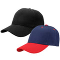 2pk Black & Navy/Red