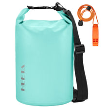 HEETA Waterproof Dry Bag for Women Men, 5L/10L/20L/30L/40L Roll Top Lightweight Dry Storage Bag Backpack with Emergency Whistle for Travel, Kayaking, Boating, Camping, Beach, Cruise Ship Essentials