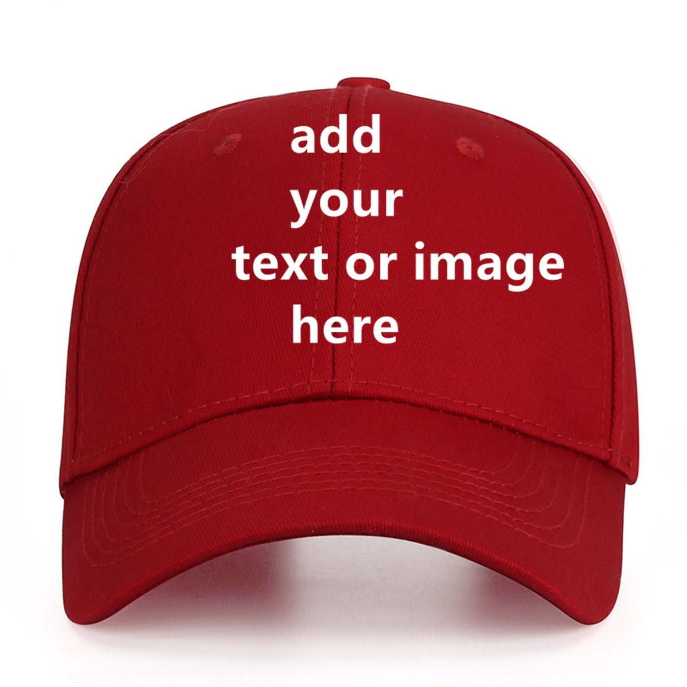 Custom Baseball Cap with Your Text for Men Women,Personalized Adjustable Trucker Caps Casual Sun Peak Hat for Gifts