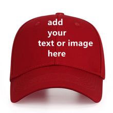 Custom Baseball Cap with Your Text for Men Women,Personalized Adjustable Trucker Caps Casual Sun Peak Hat for Gifts
