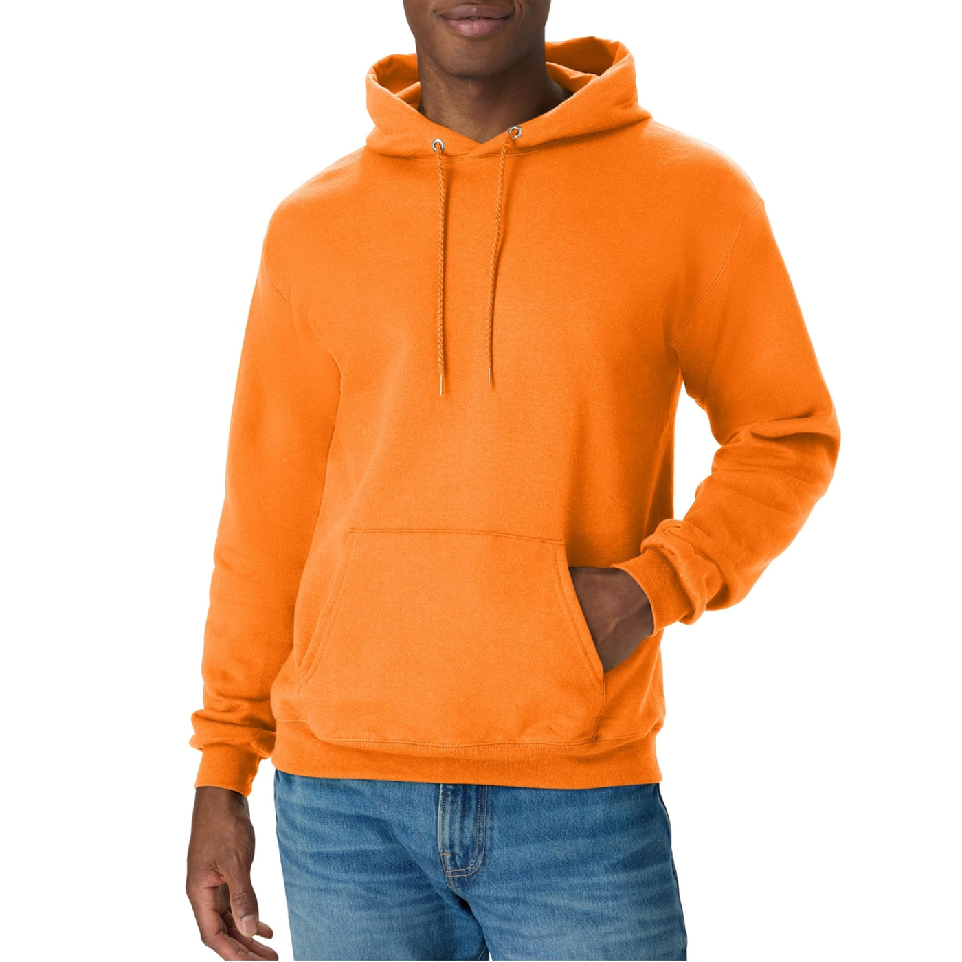 Hanes Men's EcoSmart Hoodie, Midweight Fleece, Pullover Hooded Sweatshirt