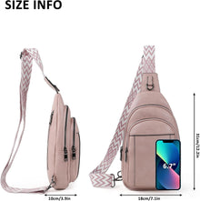 TANTOMI Small Sling Bags for Women, Leather Cross body Purses Bag for Daily Travel Leisure Sport Fanny Packs with Adjustable Strap
