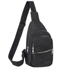 Banelu Small Sling Backpack Crossbody Bags for Women Men, Small Sling Bag Cross Body Bag Fanny Packs Crossbody Purses - Black