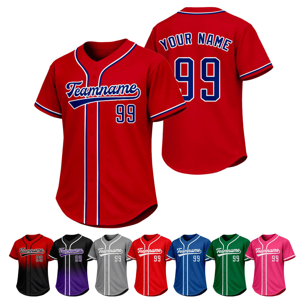 Custom Baseball Jersey Personalized Baseball Shirt Stitched Printed Team Sports Practice Uniform for Men Women Boy