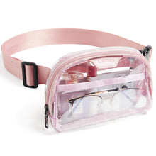 LATMAP Clear Bag for Stadium Events, Clear Purse for Women Stadium Crossbody Bag, Transparent Bag for Concerts Sports