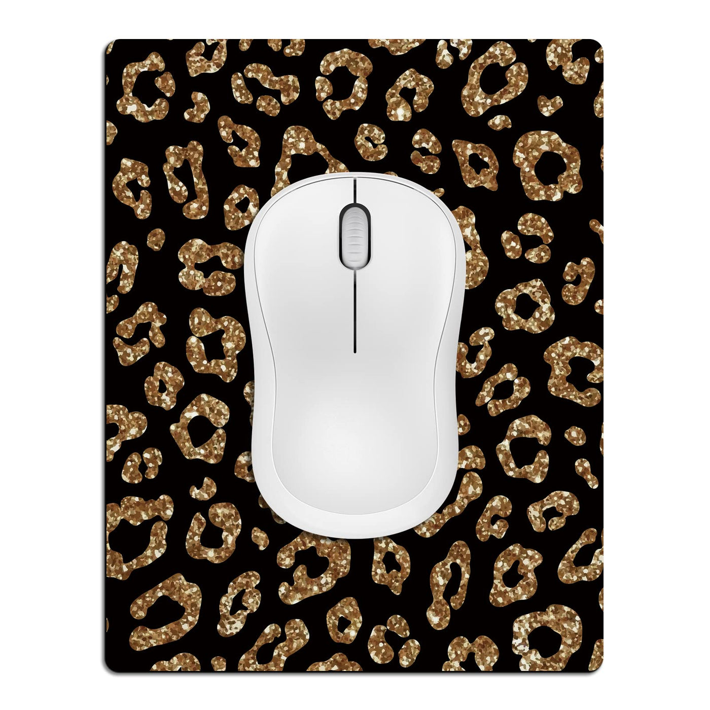 Small Mouse Pad 3 Pack, Mini Mouse Pads for Wireless Mouse and Laptop Computer, Portable Mousepad with Non-Slip Rubber Base & Waterproof Surface - Black -5.5 x 7 in