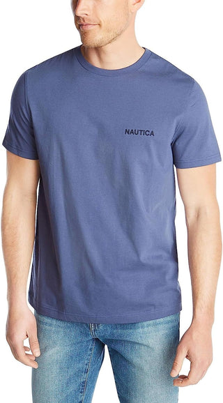 Nautica Short Sleeve Solid Crew Neck T-shirt Shirt