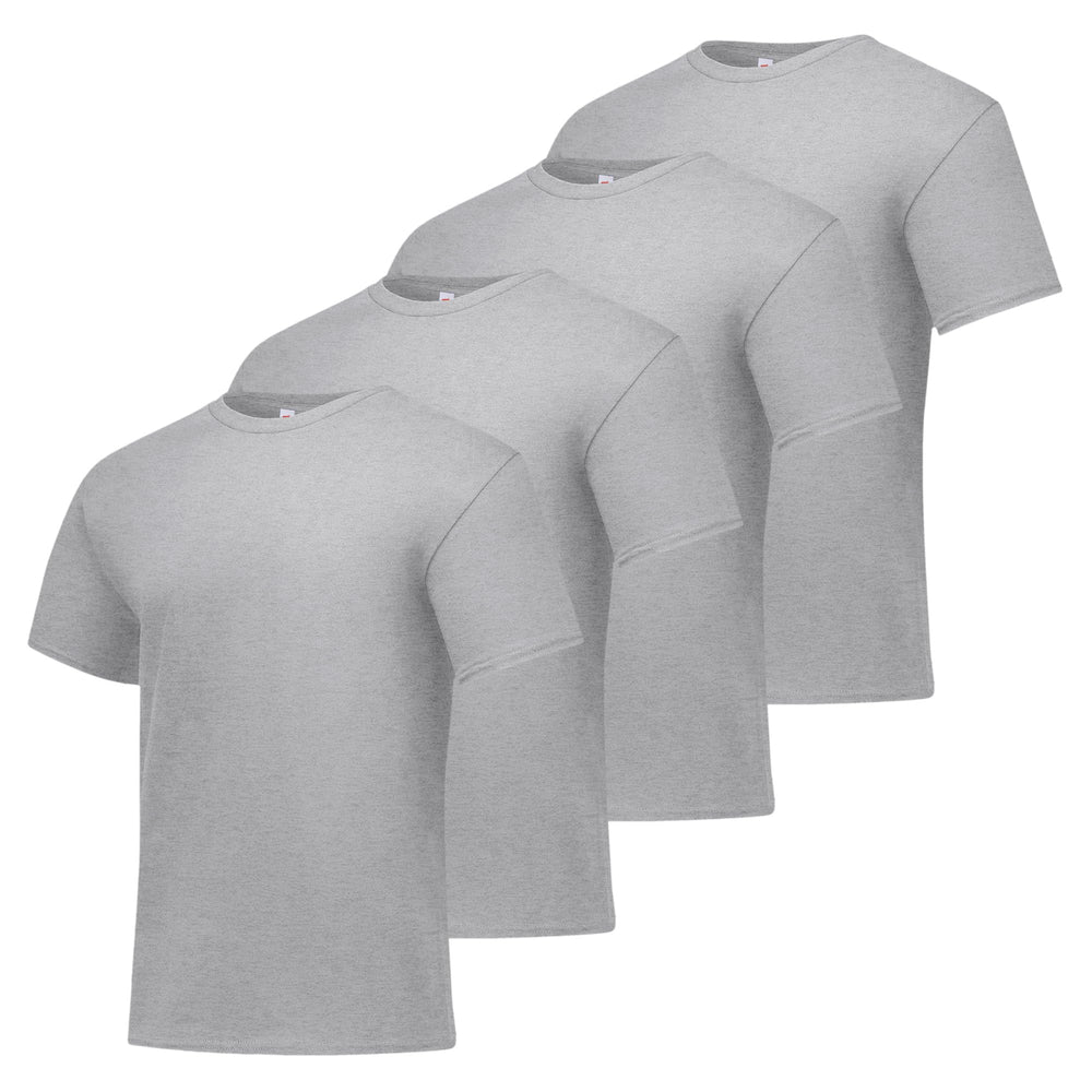 Hanes Men's Short Sleeve T-Shirt Pack, Big & Tall, Crewneck Cotton T-Shirts for Men, Value Packs