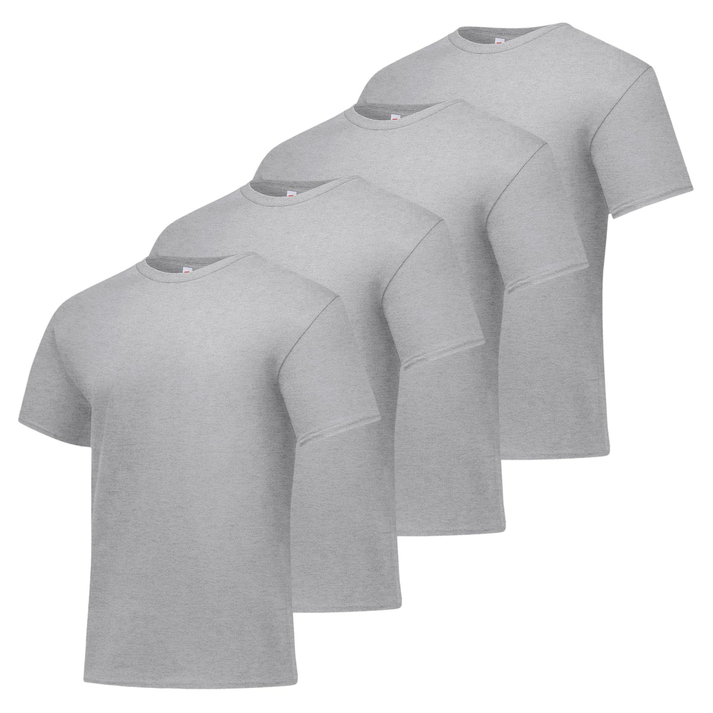 Hanes Men's Short Sleeve T-Shirt Pack, Big & Tall, Crewneck Cotton T-Shirts for Men, Value Packs