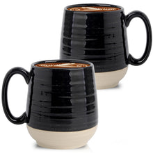 HASENSE Coffee Mugs Gift Set, 20oz Ceramic Mugs Set of 2 with Handle, Glaze Coasters & Spoons in Storage Box,Perfect Valentine‘s Day Gift for Coffee Tea and Cocoa, White