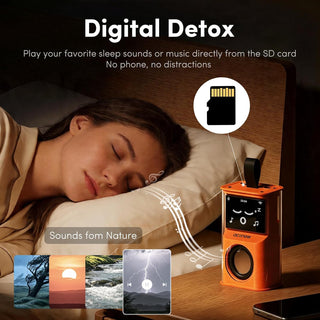 Smart AI Alarm Clock - Sophia Interactive Voice Controlled Bedside Clock, WiFi Network Speaker with Emoji Display, Intelligent Sleep Assistant & Water Reminder,Tech Gift for Men, Women & Office