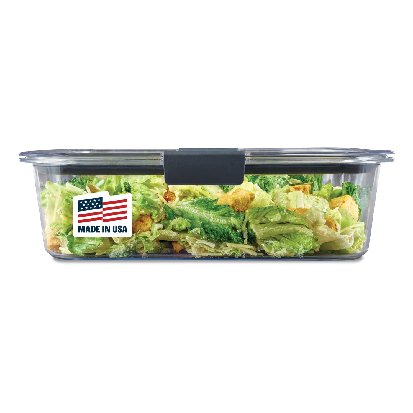 Rubbermaid Brilliance Tritan Plastic Food Storage Containers BPA Free Airtight Lids Ideal for Lunch Meal Prep & Leftovers Set of 5 (3.2 Cup)