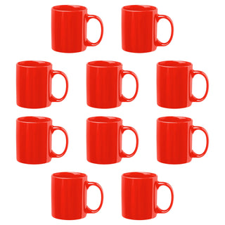 Father’s Day Custom Ceramic Coffee Mugs 11 oz. Set of 10/50/100, Personalized Bulk Pack - Coffee Cup Set, Iced Coffee Cup, Gaming Mug for Dad - White