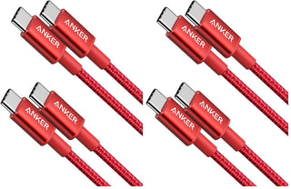 Anker USB C to USB C Cable, Type-C 60W Fast Charging Cable (6 FT, 2Pack) for iPhone 17 Series, iPad mini 6 and More (Black)