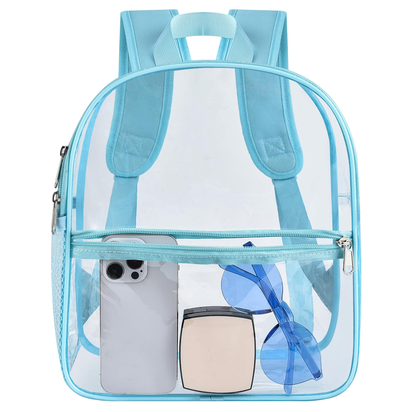 USPECLARE Clear Backpack for Stadium Approved 12×6×12, Water proof Clear Bag for Stadium Events and Concert Work Sport Event