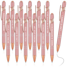 Zonon 12 Pcs Inspirational Pens Gift Set Funny Ballpoint Pen with Stylus Tip Motivational Graduation Gifts Bulk for Teacher Coworkers Nurse School Office Supplies(Morandi,Boss Lady)