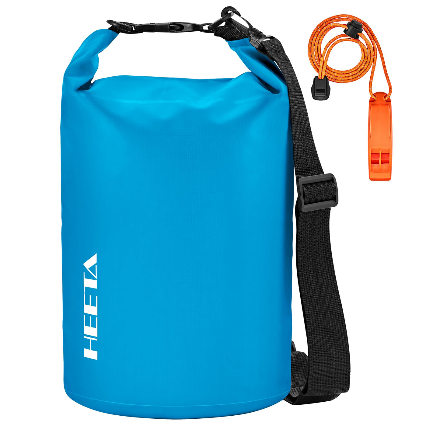HEETA Waterproof Dry Bag for Women Men, 5L/10L/20L/30L/40L Roll Top Lightweight Dry Storage Bag Backpack with Emergency Whistle for Travel, Kayaking, Boating, Camping, Beach, Cruise Ship Essentials