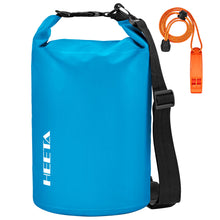 HEETA Waterproof Dry Bag for Women Men, 5L/10L/20L/30L/40L Roll Top Lightweight Dry Storage Bag Backpack with Emergency Whistle for Travel, Kayaking, Boating, Camping, Beach, Cruise Ship Essentials