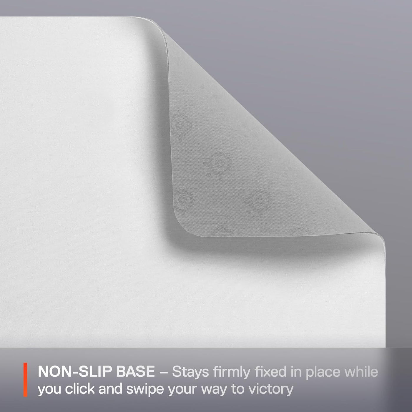 SteelSeries QcK Cloth Gaming Mouse Pad - Exclusive Micro-Woven Surface - Optimized for Gaming Sensors - Maximum Control - Size M - White