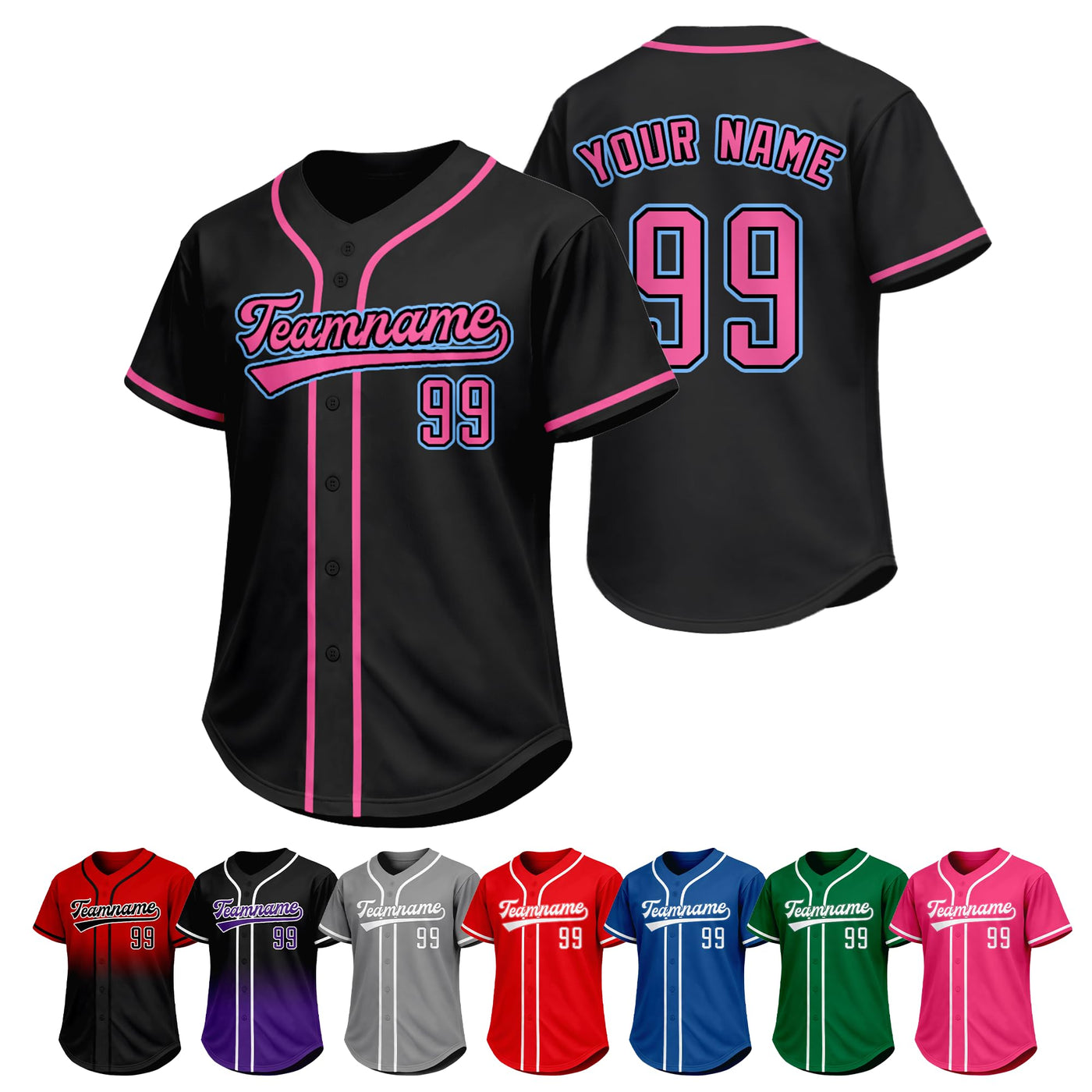 Custom Baseball Jersey Personalized Baseball Shirt Stitched Printed Team Sports Practice Uniform for Men Women Boy