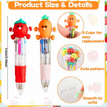 QOUBAI 30 Sets Back to School Gifts for Students Bulk Summer 4 in 1 Multicolor Ballpoint Pens and Notepads Kits First Day of School Student Gifts Bulk for Kids Preschool Welcome to School Supplies