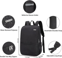 MAXTOP Deep Storage Laptop Backpack Business Anti-theft Backpacks[Water Resistant] College Computer Bookbag Fits 15 Inch Laptop Black