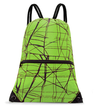 HOLYLUCK Drawstring Backpack Bag Sport Gym Sackpack