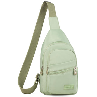 Banelu Small Sling Backpack Crossbody Bags for Women Men, Small Sling Bag Cross Body Bag Fanny Packs Crossbody Purses - Black