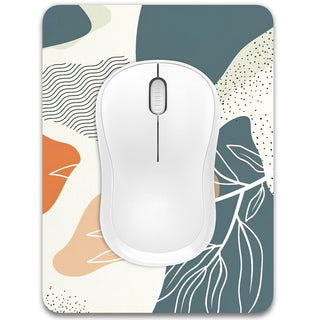 Dapesuom Small Mouse Pad, 5 x 6 Inch Thick Rubber Premium-Textured Non-Slip Portable & Washable Mini Mouse Mat for Women Men Wireless Laptops Keyboard Tray Gaming Work Computer Travel, Jet Black