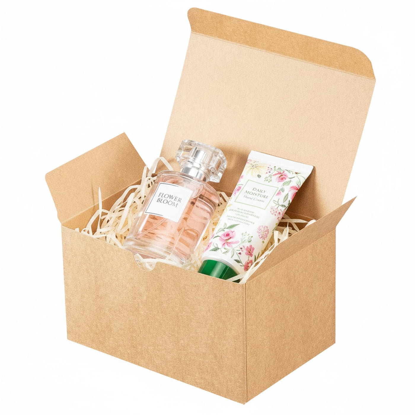 UnicoPak 10 Pack 6x4x3.5 Brown Gift Boxes with Lids for Presents Kraft Small Gift Boxes Bulk for Candle Mug Perfume Craft Ornaments Cookies Treats Favors