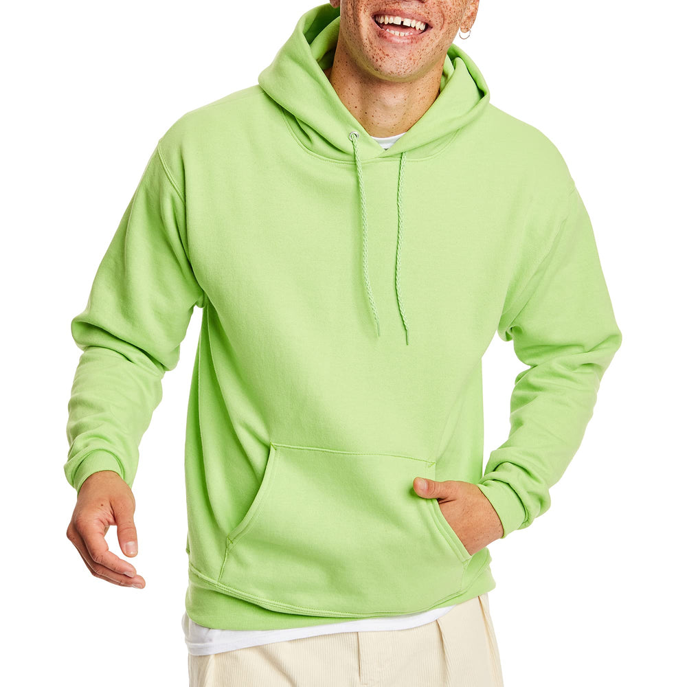 Hanes Men's EcoSmart Hoodie, Midweight Fleece, Pullover Hooded Sweatshirt