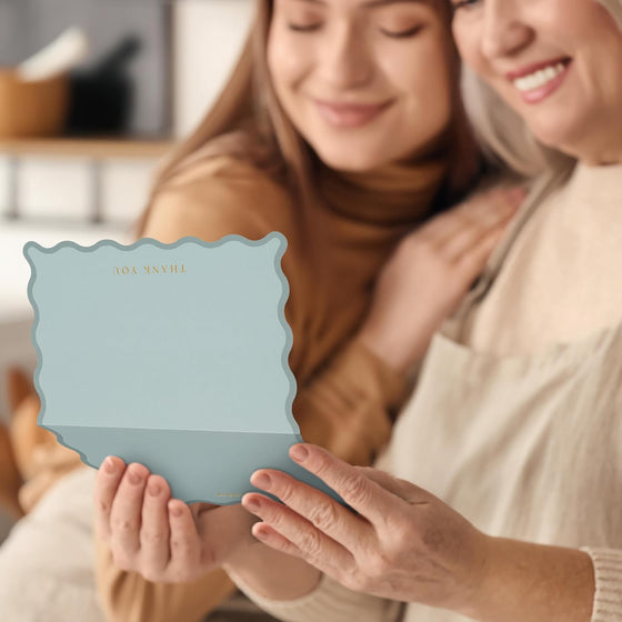Beautiful Thank You Cards Set of 30 With Envelopes and Stickers - Elegant Blank Cards For Personalized Notes - Perfect Bulk Stationary Set For All Occasions incl. Weddings, Business & Baby Showers - hover image