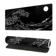 Tokyo Street Mouse Pad Anime Japanese Desk Mat Kawaii Large Gaming Mousepad XL Beige Cute Mousepad Gaming Non-Slip Rubber Base Stitched Edges Keyboard Mouse Mat Desk Pad for Office Home and Game