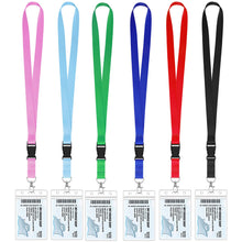 6 Pack Lanyards for Cruise Ship Cards with Waterproof ID Card Badge Holders for Royal Caribbean Cruise Essentials 2026（Ocean）