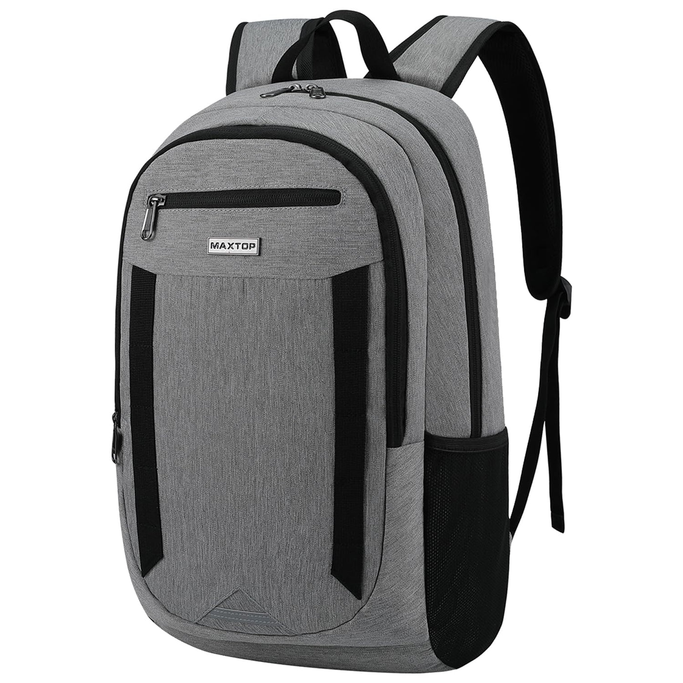 MAXTOP Deep Storage Laptop Backpack Business Anti-theft Backpacks[Water Resistant] College Computer Bookbag Fits 15 Inch Laptop Black