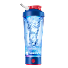 VOLTRX Premium Electric Protein Shaker Bottle, Made with Tritan - BPA Free - 24 oz Vortex Portable Mixer Cup/USB Rechargeable Shaker Cups for Protein Shakes