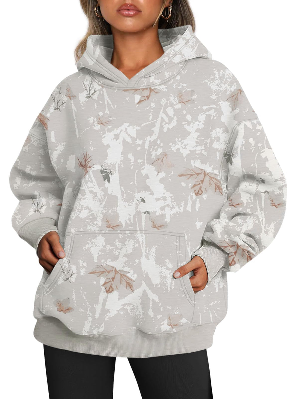 Trendy Queen Womens Oversized Hoodies Pullover Sweatshirts Casual Fall Clothes