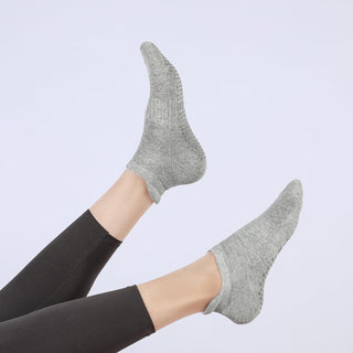 loudashuaiqi Grip Pilates Socks Non Slip Athletic Yoga Socks with Grips for Women Grippy socks for Hospital Workout Barre