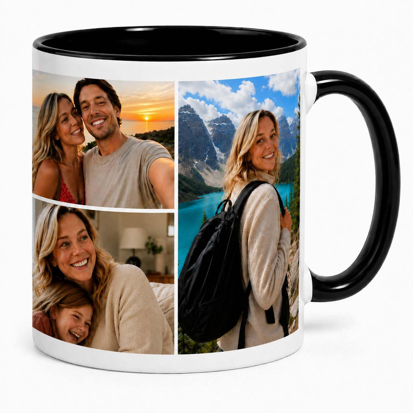 Custom Mug, Customized 15oz Photo Coffee Mug Personalized 11 Oz Ceramic Mug with Photo, Taza Personalizadas for Men Women Family