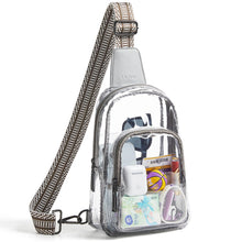 LATMAP Clear Bag for Stadium Events, Clear Purse for Women Stadium Crossbody Bag, Transparent Bag for Concerts Sports